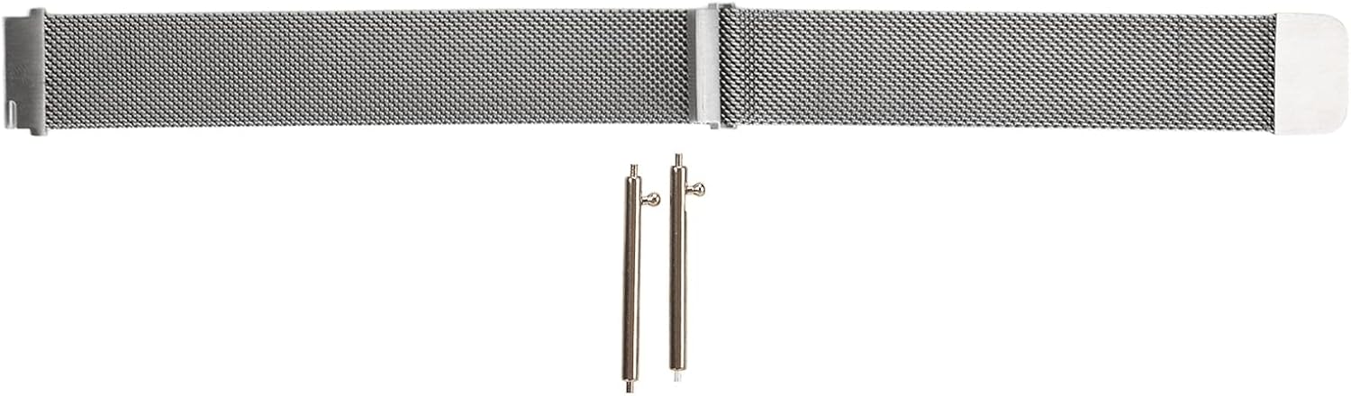 VBESTLIFE Correa de reloj de liberación rápida, pulsera de repuesto de pulsera de acero inoxidable de 0.709 in para Huawei GT2 Smartwatch