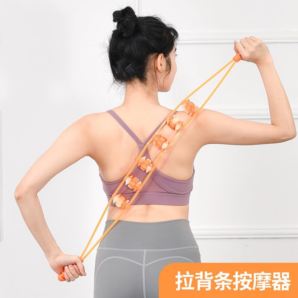 Masajeador de espalda con rodillos Masajeador Yoga Relax Masajeador Abdomen Masajeador de cintura Masajeador de piernas Masajeador de hombros
