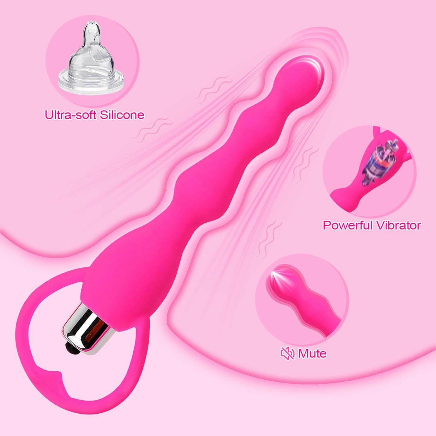 Ventosa de silicona suave y realista, enchufe clásico de doble cabeza, unisex, se utiliza para prepararse para parejas novatas, adecuado para