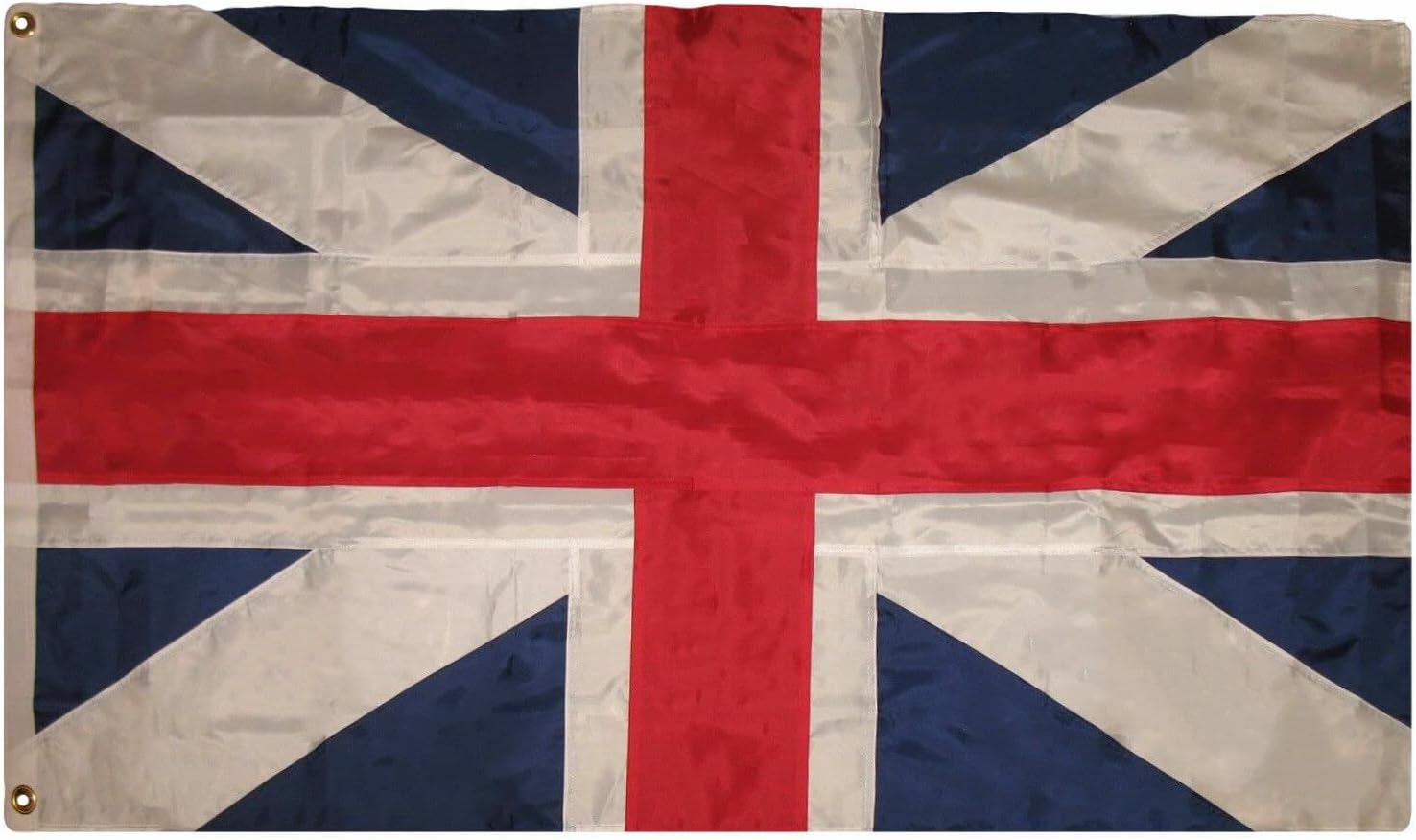 Premium 5X8 FT Embroidered Britain Colors 300D Nylon Flag 5’X8′ WCLIPS