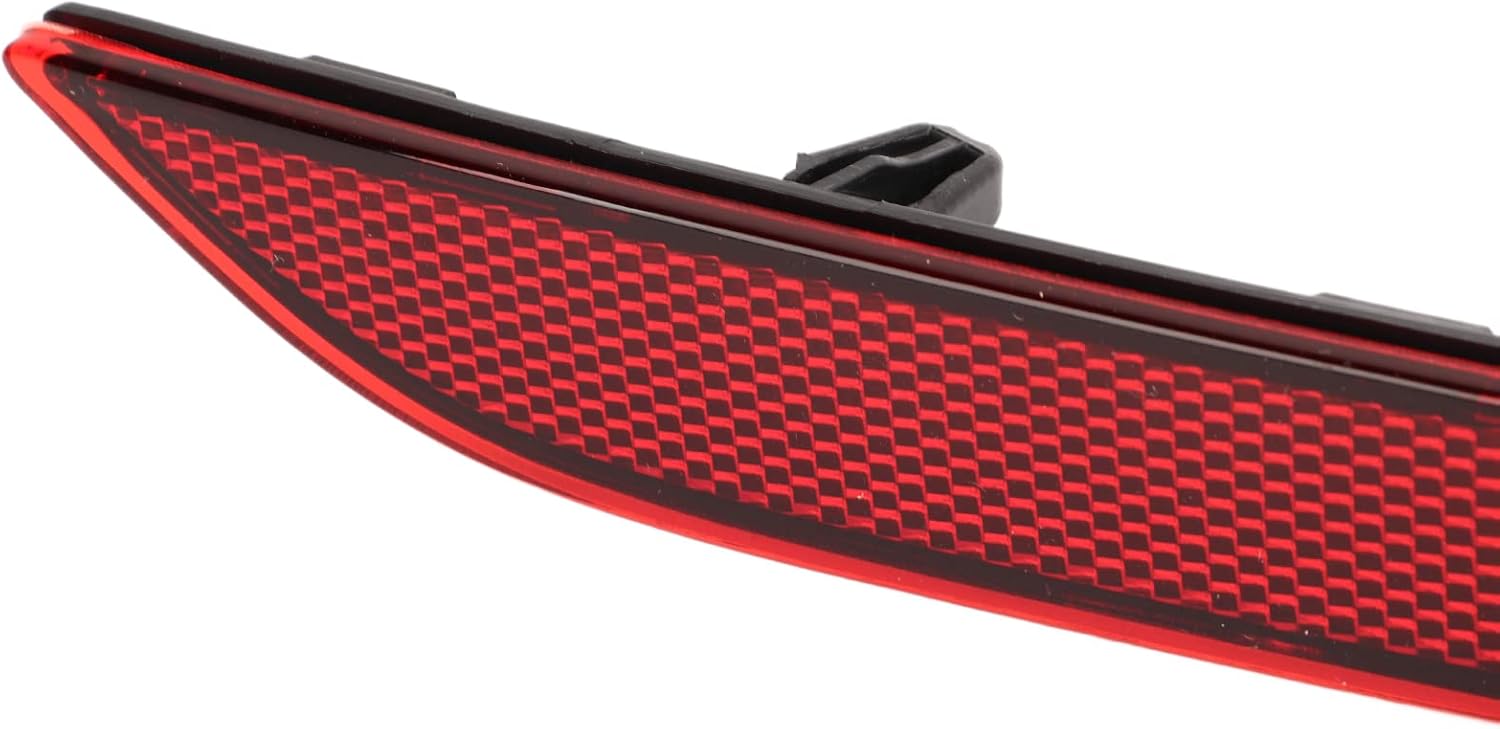 Reflector de parachoques trasero para Tesla Model 3 2017 a 2023, lente roja, luz reflectora trasera de automóvil, repuesto de luces de parachoques