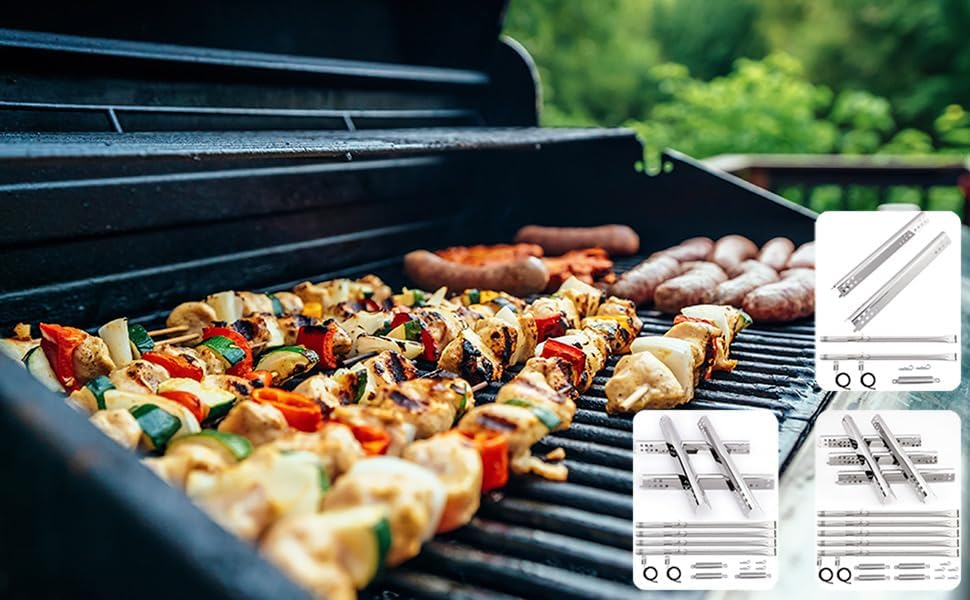 Piezas de repuesto para parrilla de 4 quemadores Charbroil Performance 463342119, 463332718, 463347017, 463335517, 463376419, piezas de repuesto