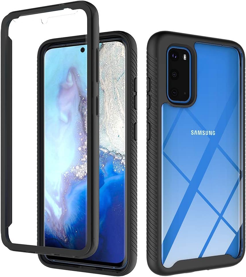 Funda de teléfono para Samsung Galaxy S20 Glaxay S 20 5G de 6.2 pulgadas, delgada, dura, transparente, a prueba de golpes, de TPU suave, híbrida,
