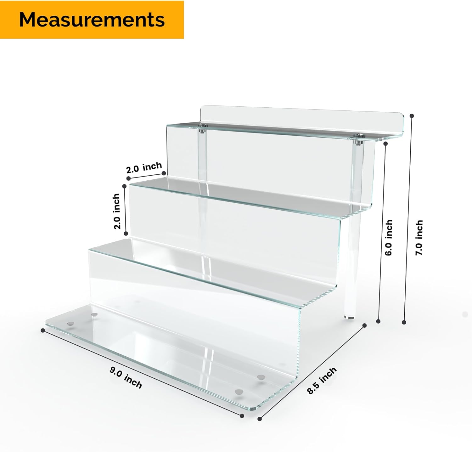 Organizador de perfume  Soporte acrílico para cupcakes y aparador de colonia para hombres, soportes para Funko pop y lego, soporte para postres