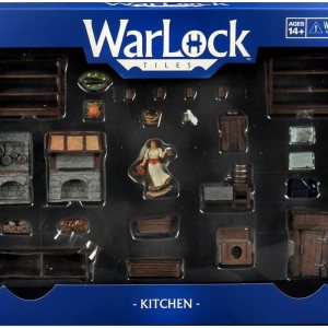 WarLock Tiles accesorios de cocina Configuración de WizKids RPG WarLock Tiles accesorios de cocina Configuración de WizKids RPG