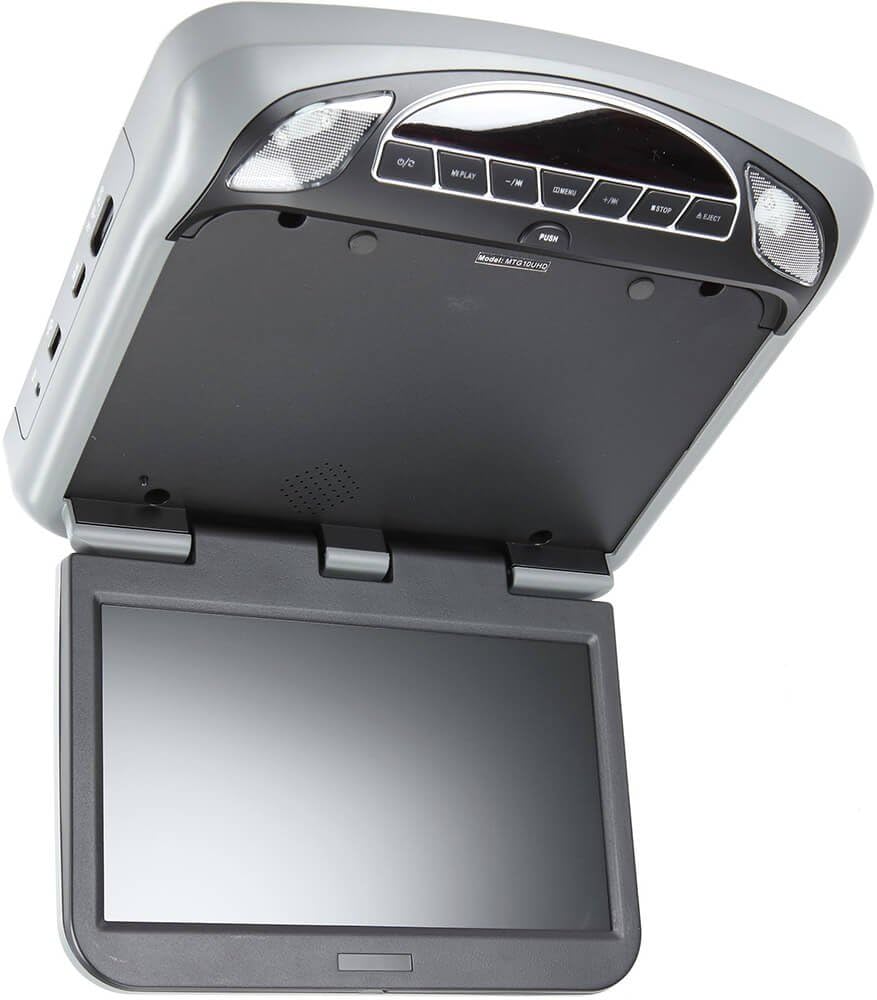 Voxx MTG10UHD – Reproductor de DVD desplegable de 10,1 pulgadas con entrada HDMIMHL