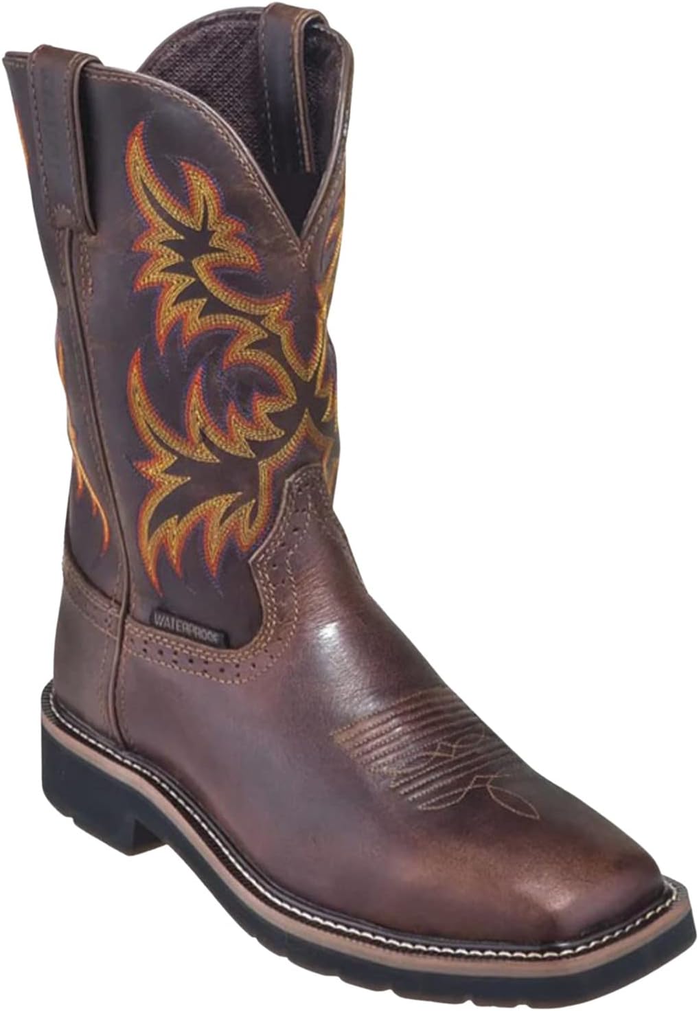 Justin Driller Western – Botas de trabajo para hombre con punta suave – Se4689