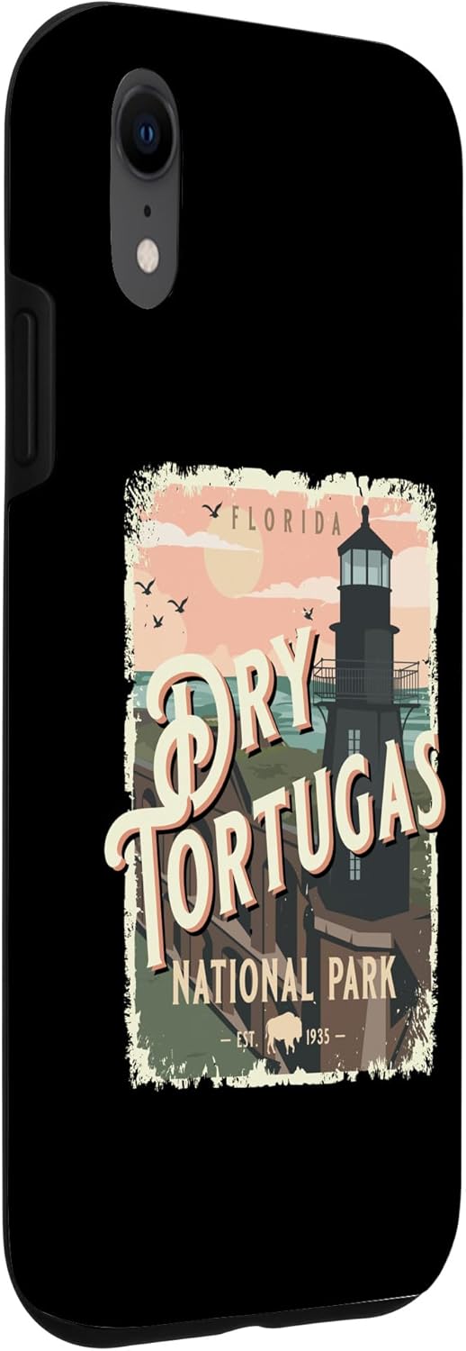 iPhone XR Dry Tortugas National Park Florida Keys Sea Coast Souvenir Case