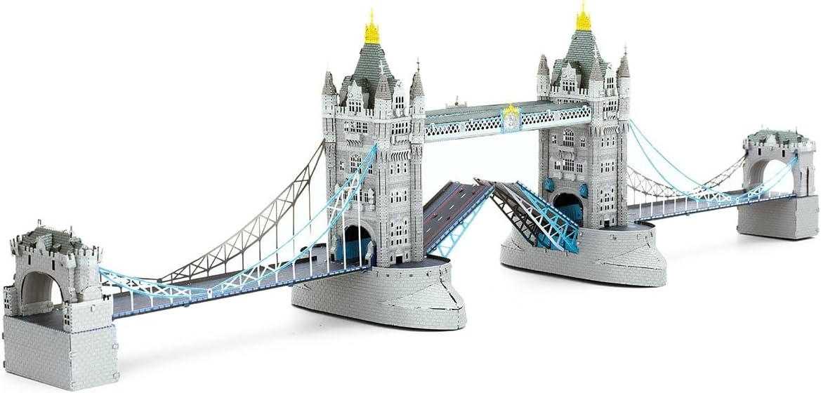 Metal Earth Kit de modelo de metal 3D de puente de la torre de Londres de la serie premium