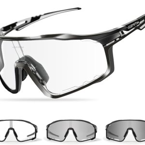 Gafas de ciclismo fotocromáticas para hombres y mujeres, UV400 gafas de sol deportivas para MTB, equitación, correr, pesca, béisbol Gafas de ciclismo fotocromáticas para hombres y mujeres, UV400 gafas de sol deportivas para MTB, equitación, correr, pesca, béisbol
