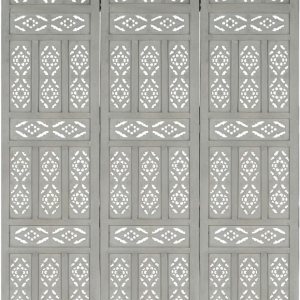 SKM – Divisores de habitación de 3 paneles tallados a mano, pantallas de privacidad plegables para dormitorio, oficina, apartamento, estudio, hotel, SKM – Divisores de habitación de 3 paneles tallados a mano, pantallas de privacidad plegables para dormitorio, oficina, apartamento, estudio, hotel,