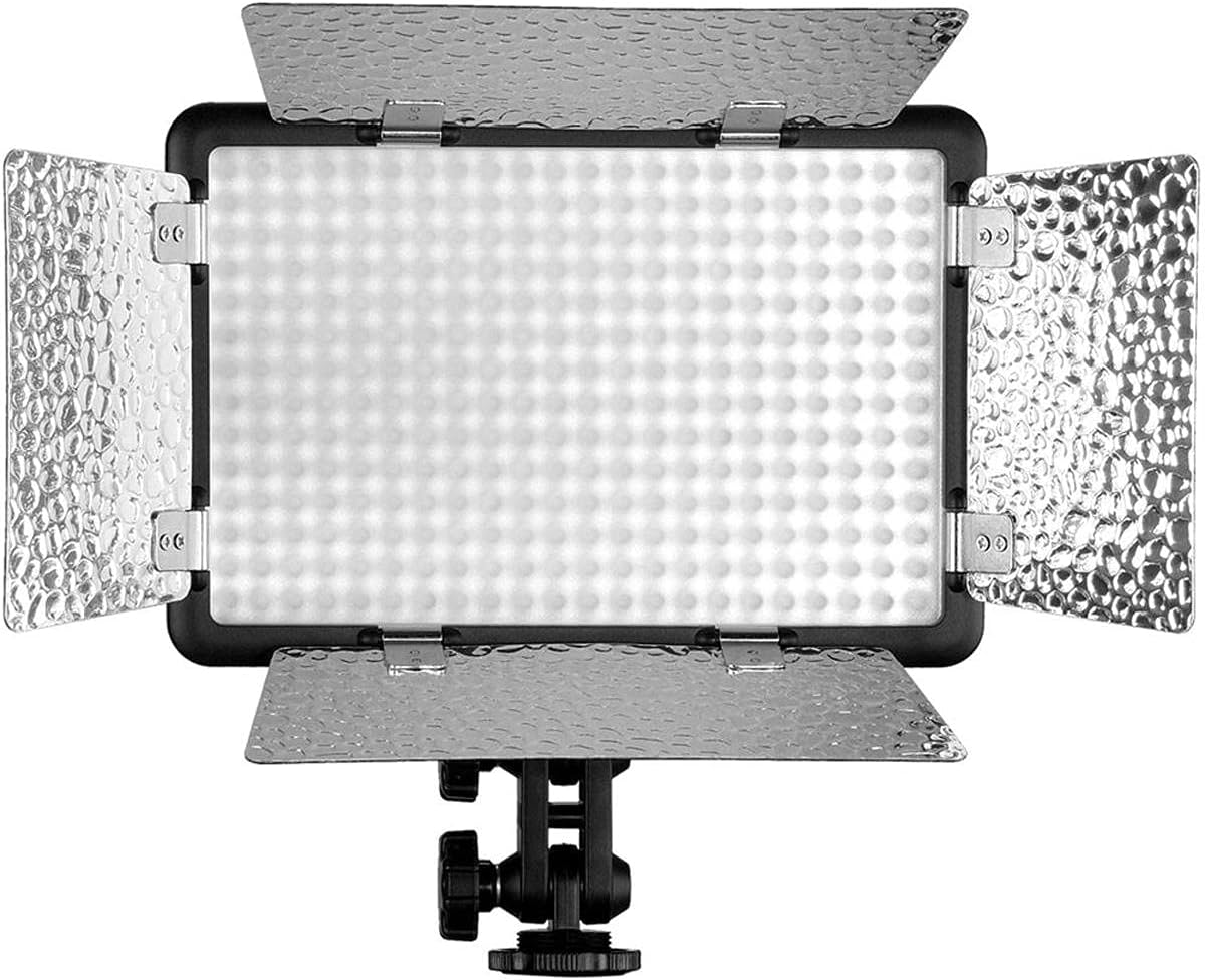 Godox LF308Bi Temperatura bicolor LED Flash Luz de Fotografía Lámpara de relleno Luz de video 3300K-5600K 18W Smartphone APP2.4G Control inalámbrico