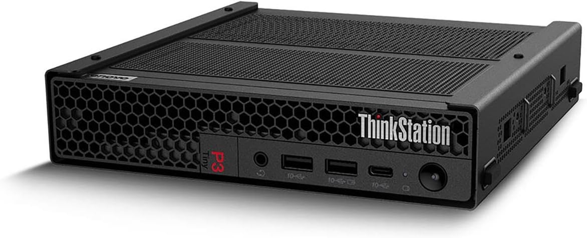 Lenovo ThinkStation P3 Tiny Workstation, Intel Core i7-13700T 1.4GHz, 16GB RAM, 512GB SSD, NVIDIA T1000 8GB, Windows 11 Pro, negro