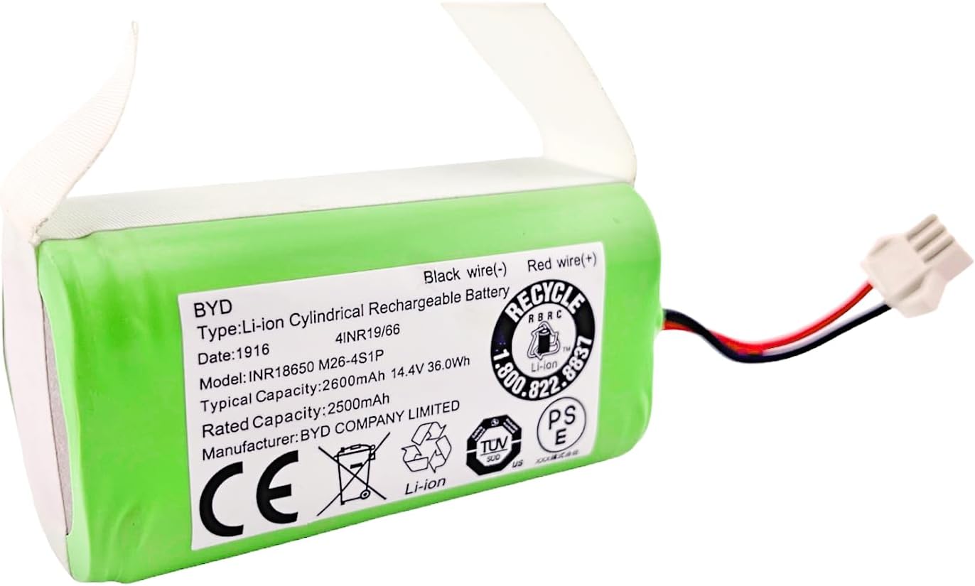Batería de iones de litio de repuesto para Ecovacs Deebot N79 N79S N79W 500 DN622 Eufy RoboVac 11 11C 11S MAX 12 15C 15C MAX 15T 25C 25C Max 30 30C