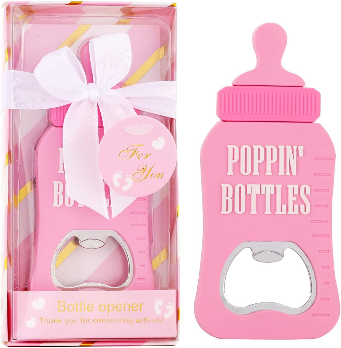 1 abrebotellas, regalo para baby shower, regalo para invitados, regalo de fiesta de baby shower, souvenirrecuerdodecoración, imán de nevera, abridor