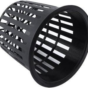 POCREATION 10 macetas de malla, macetas de estanque acuático, cesta hidropónica para lirio y otras plantas acuáticas (negro, suministros de POCREATION 10 macetas de malla, macetas de estanque acuático, cesta hidropónica para lirio y otras plantas acuáticas (negro, suministros de