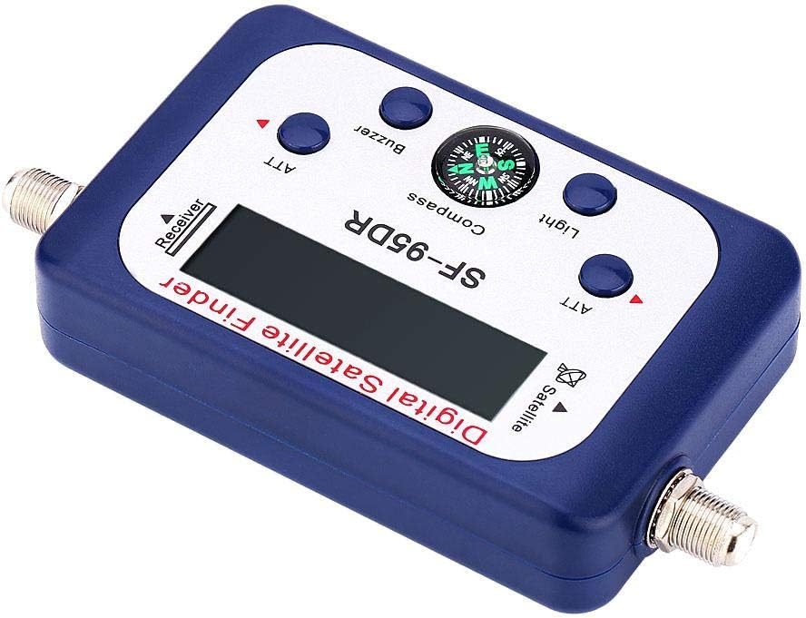 Zopsc Mini medidor de señal satelital digital buscador LCD satélite buscador de fuerza de señal plato Sat Directv brújula