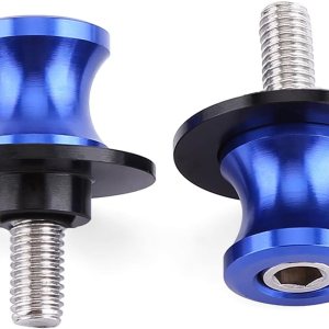 Carrete de brazo oscilante, carrete trasero CNC para motocicleta, 2 bobinas de brazo basculante caballete trasero de 6, 8, 0.394 in (0.315 in, rojo) Carrete de brazo oscilante, carrete trasero CNC para motocicleta, 2 bobinas de brazo basculante caballete trasero de 6, 8, 0.394 in (0.315 in, rojo)