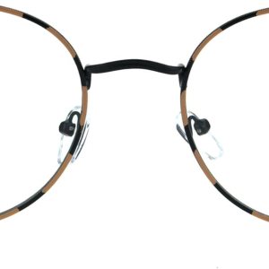 SA106 Marco de lentes de cristal redondo con borde de metal clásico de los años 90 SA106 Marco de lentes de cristal redondo con borde de metal clásico de los años 90