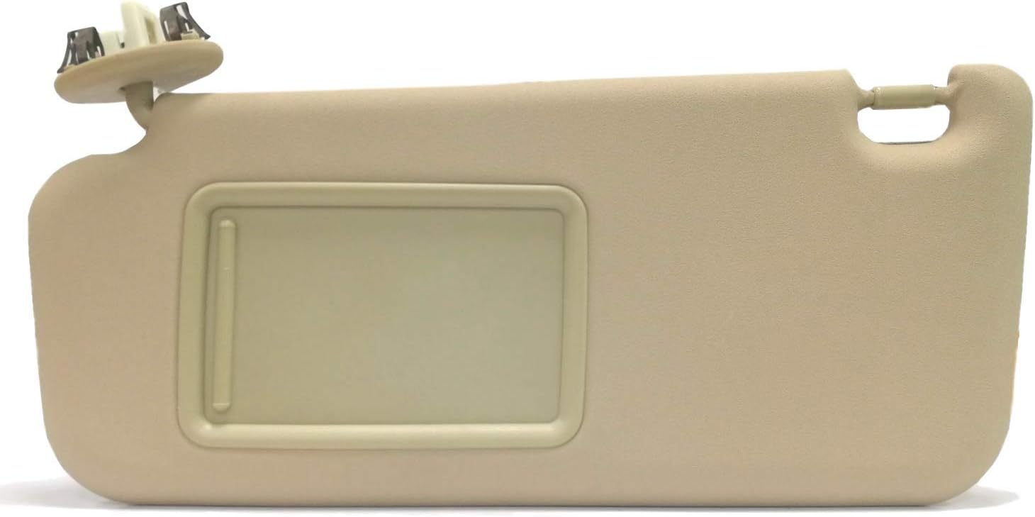 SAILEAD Reemplazo de visera solar compatible con Toyota RAV4 con techo corredizo y luz 74320-42501-B2, para el año 2006 2007 2008 2009 2010 2011