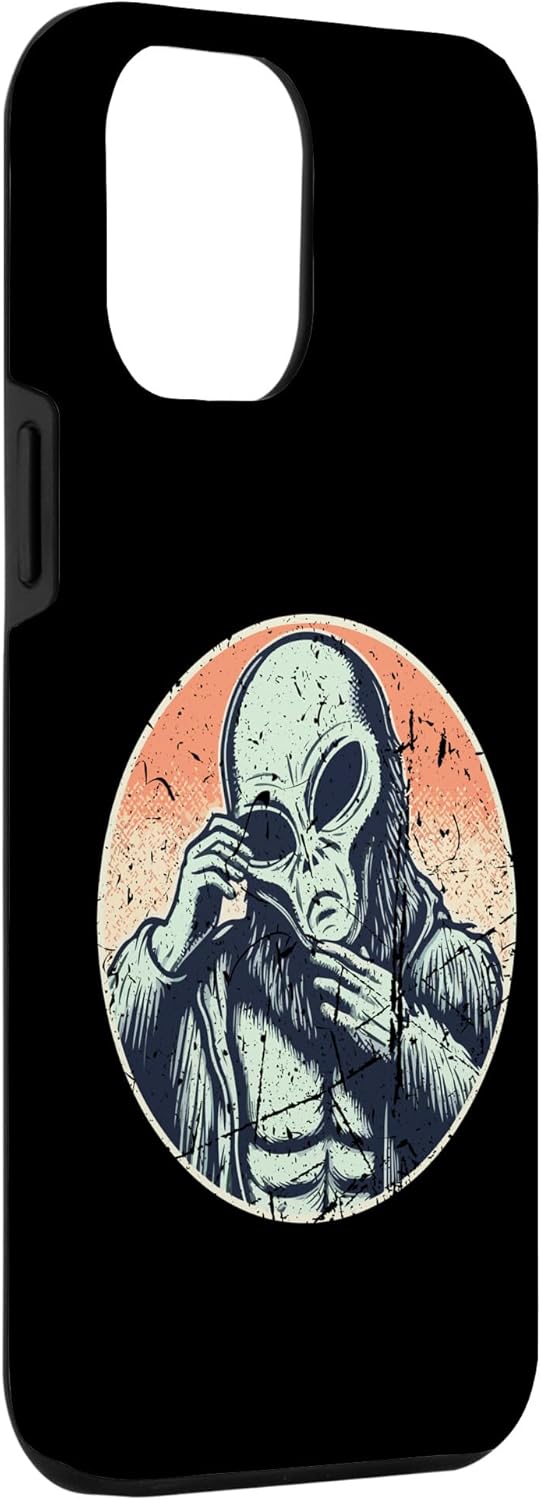 iPhone 13 Pro Max Bigfoot Alien Mask For for Bigfoot & Alien Fans Believer Case