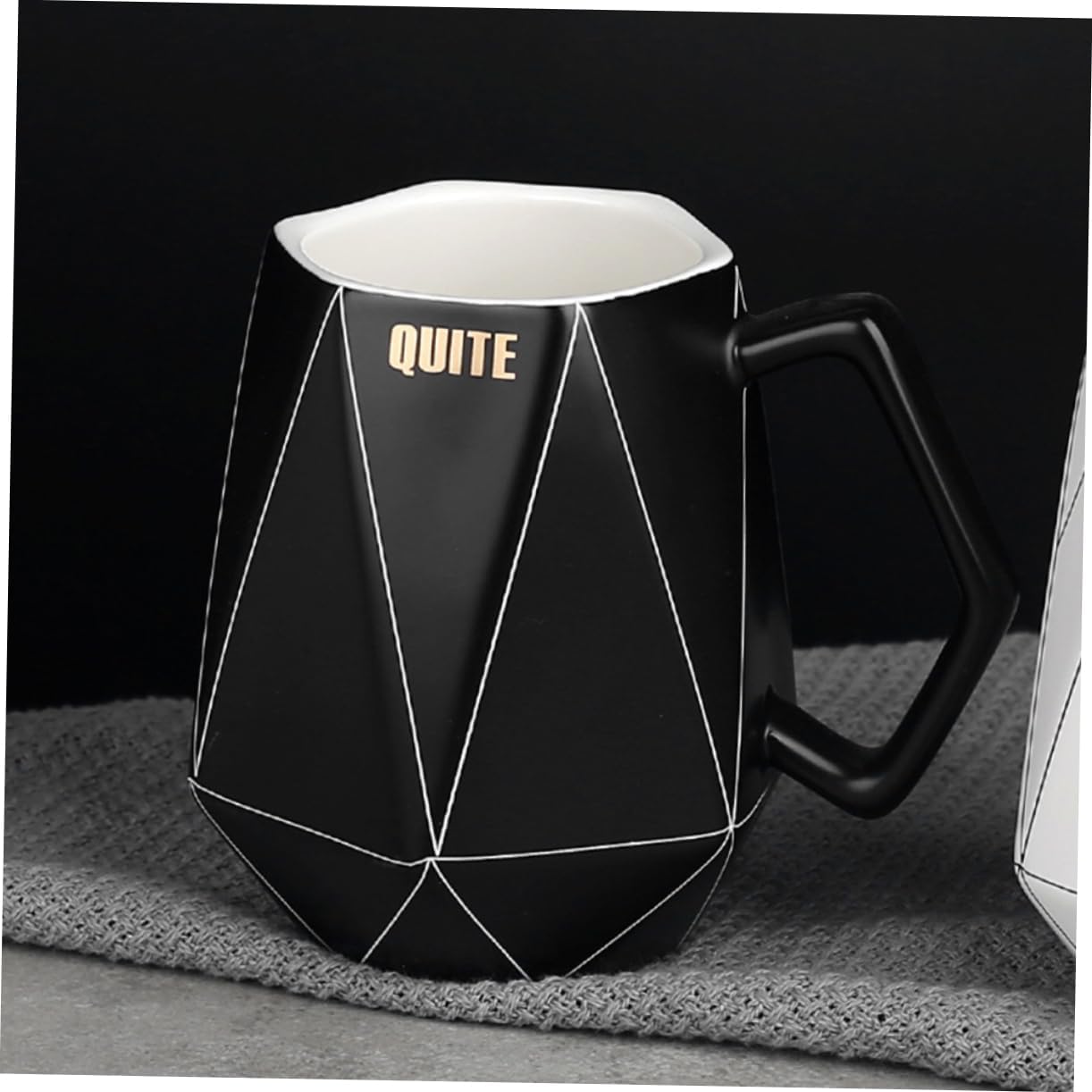 Taza de capuchino Taza de café de porcelana Taza de café de cerámica blanca para llevar tazas de café con tapas Taza de té de porcelana Taza de té
