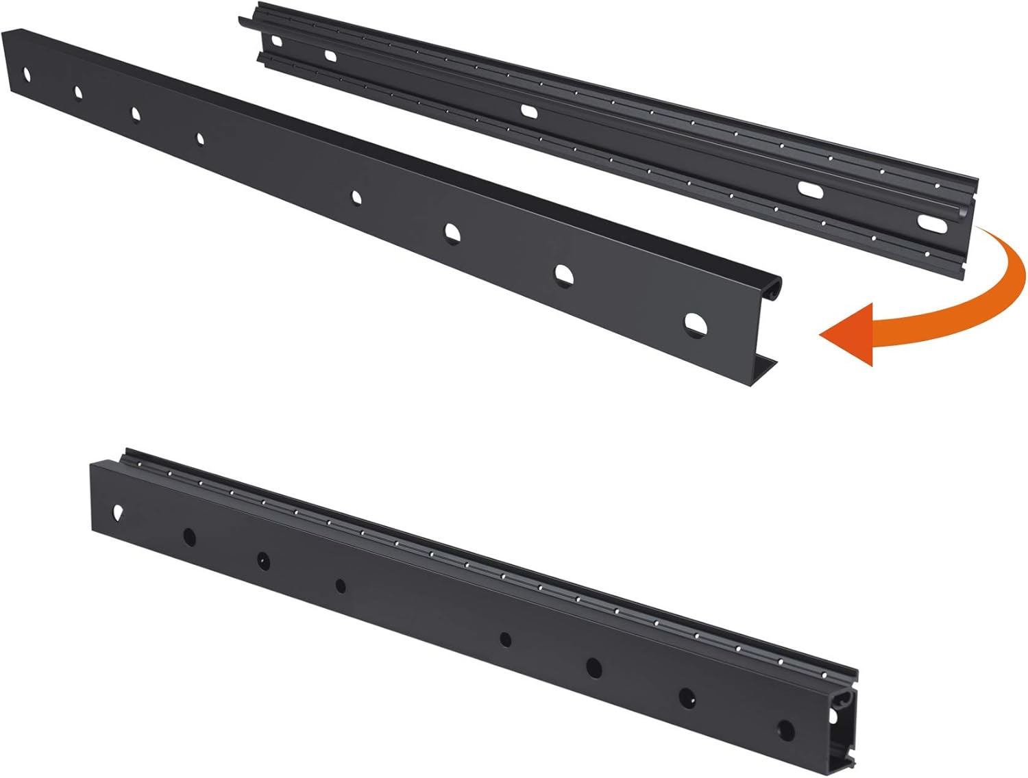 Link2Home Soporte fijo de pared para TV de hasta 57 pulgadas, se monta directamente en paredes de chapa o placas de yeso, no requiere tachuelas,