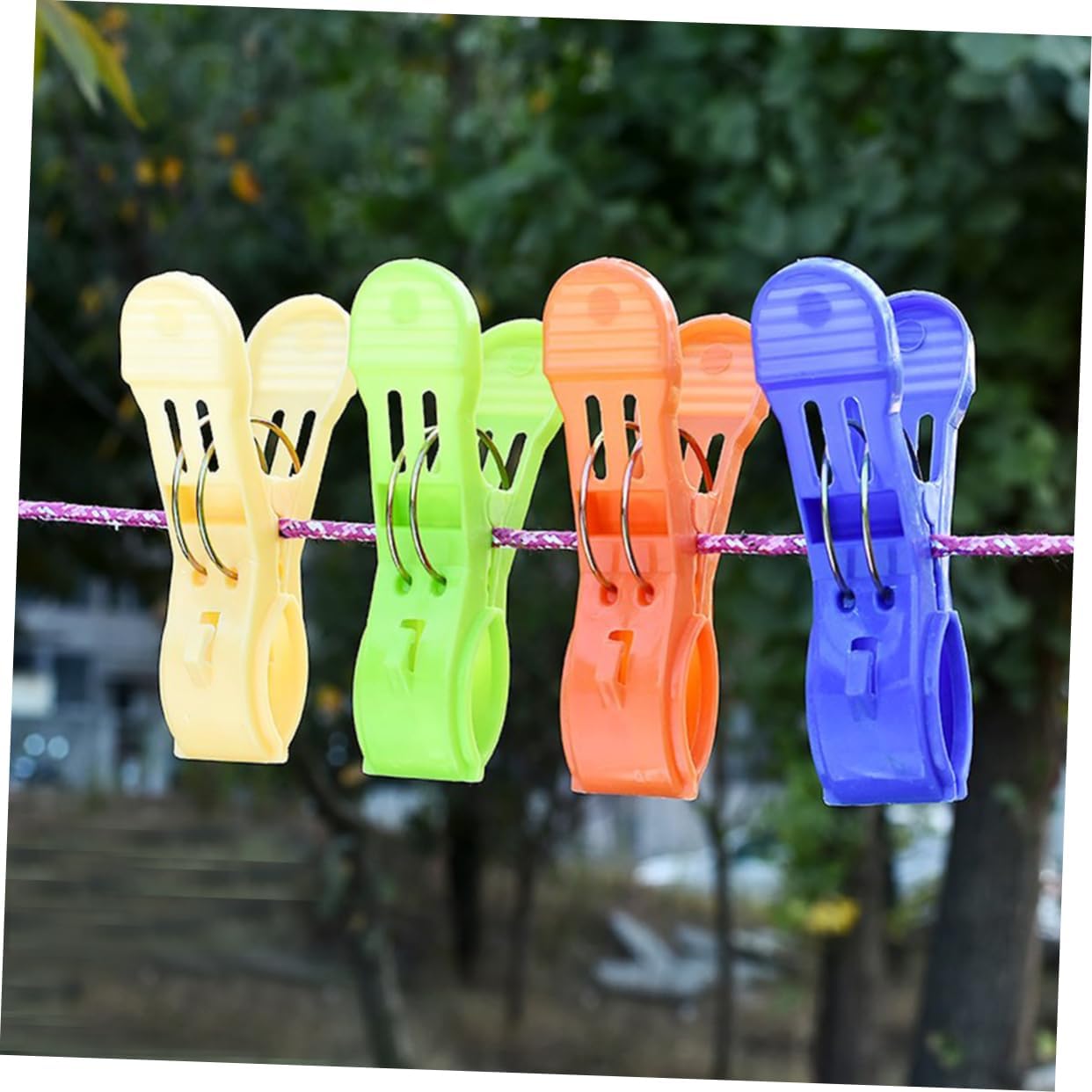 Cabilock Pinzas para toallas de playa, pinzas de plástico para toallas de playa, pinzas de plástico para toallas de playa, colcha de playa, clips de