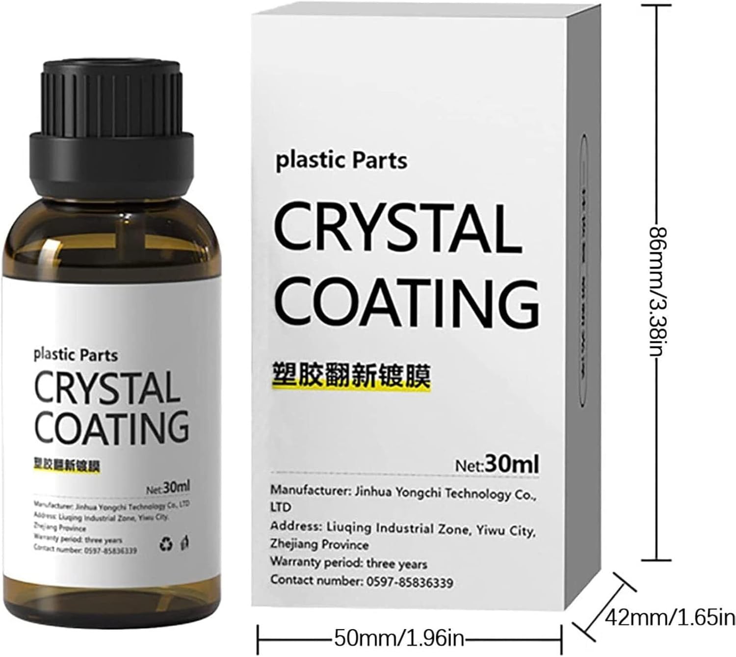 Alkyne Revestimiento de cristal para PláStico Del Carro, nuevo revestimiento de cristal para automóvil, revestimiento de cristal de piezas de