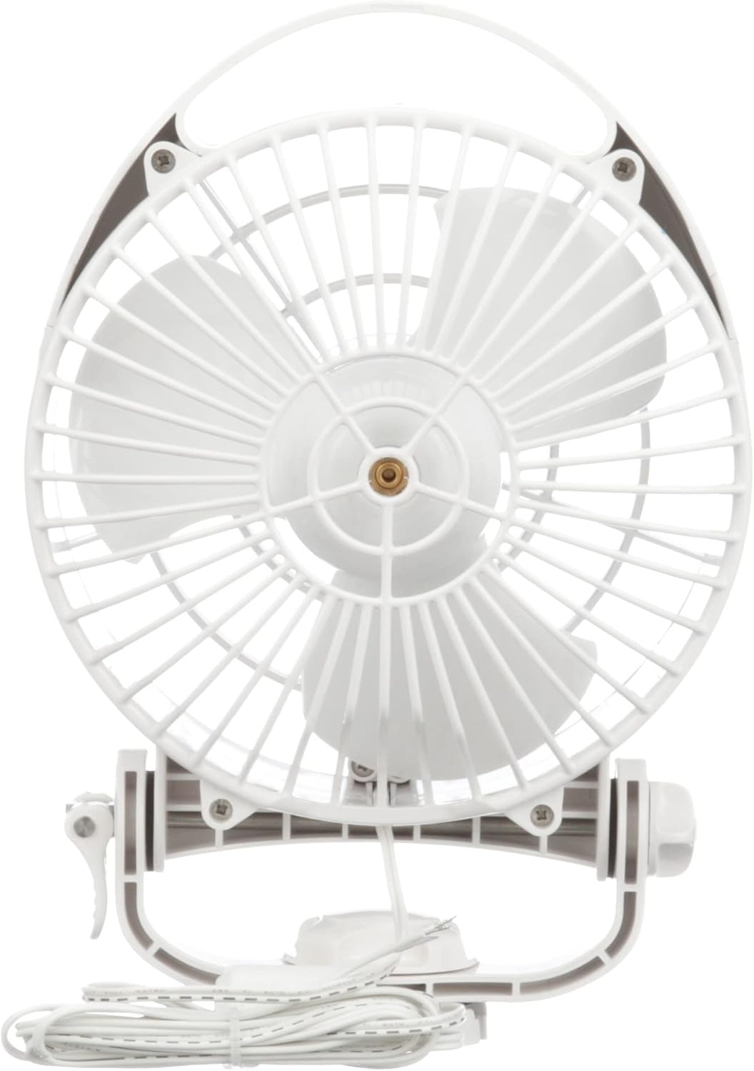 Ventilador Bora de Caframo, diseño compacto con potente flujo de aire, bajo consumo de potencia, 5000 horas de vida del motor, fabricado en Canadá,