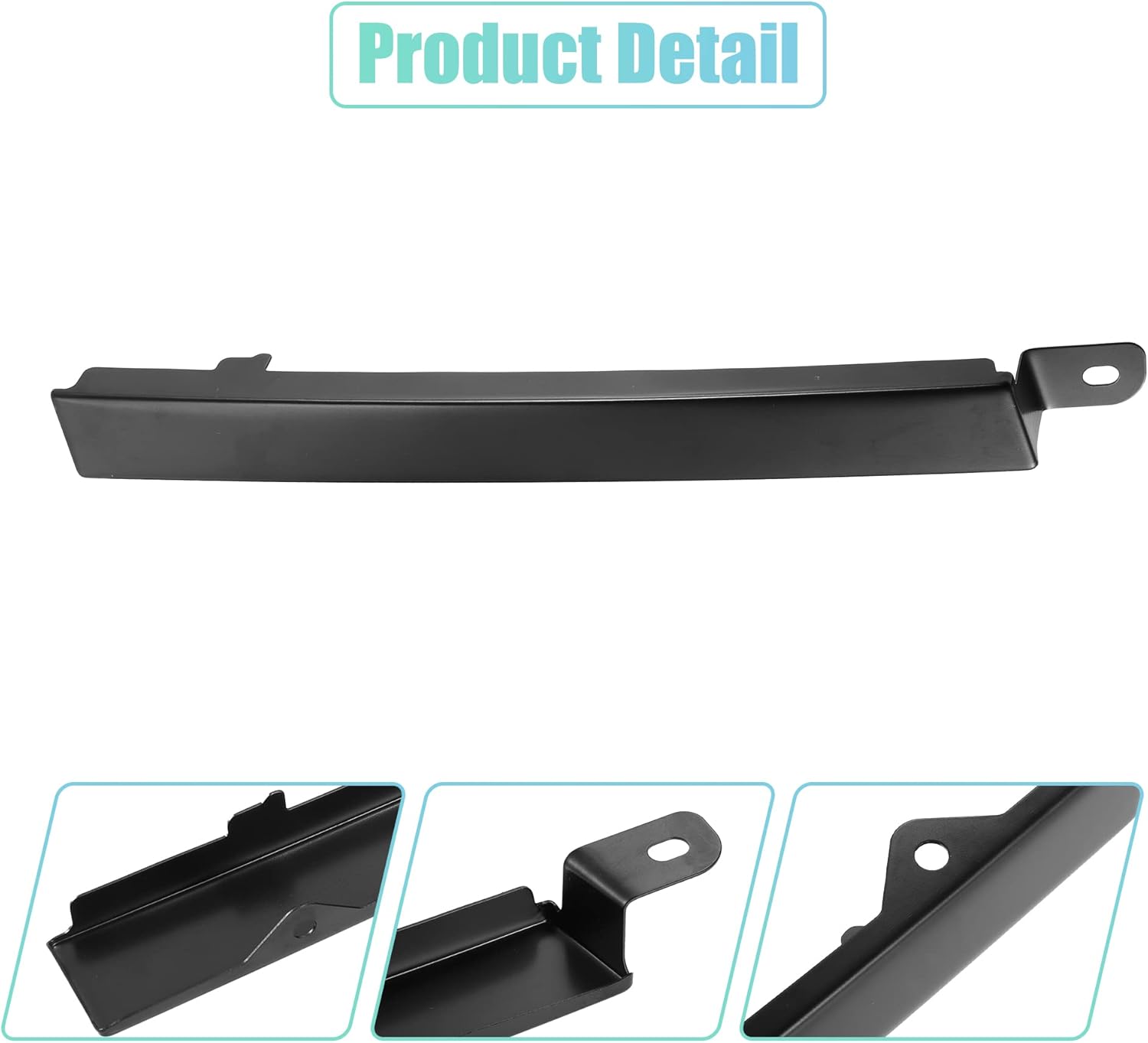 X AUTOHAUX Par de faros delanteros inferiores parachoques rejilla de llenado lado del conductor para Toyota Tacoma 2WD 1997-2000 52513-35040