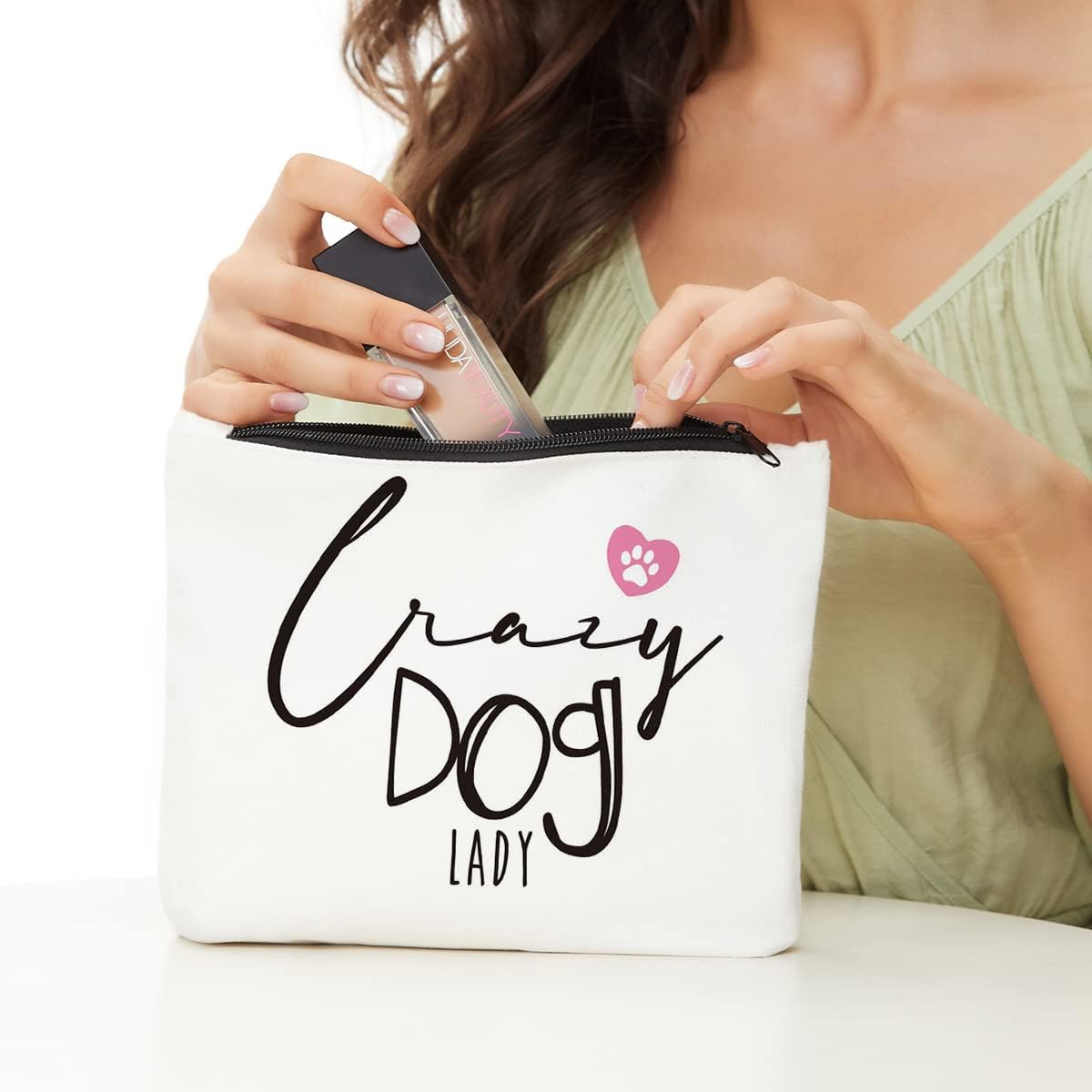 JIUWEIHU Mamá de perro, bolsa de perro para amantes de los perros, regalos de perros para amantes de los perros, regalos para mamá para mujeres,
