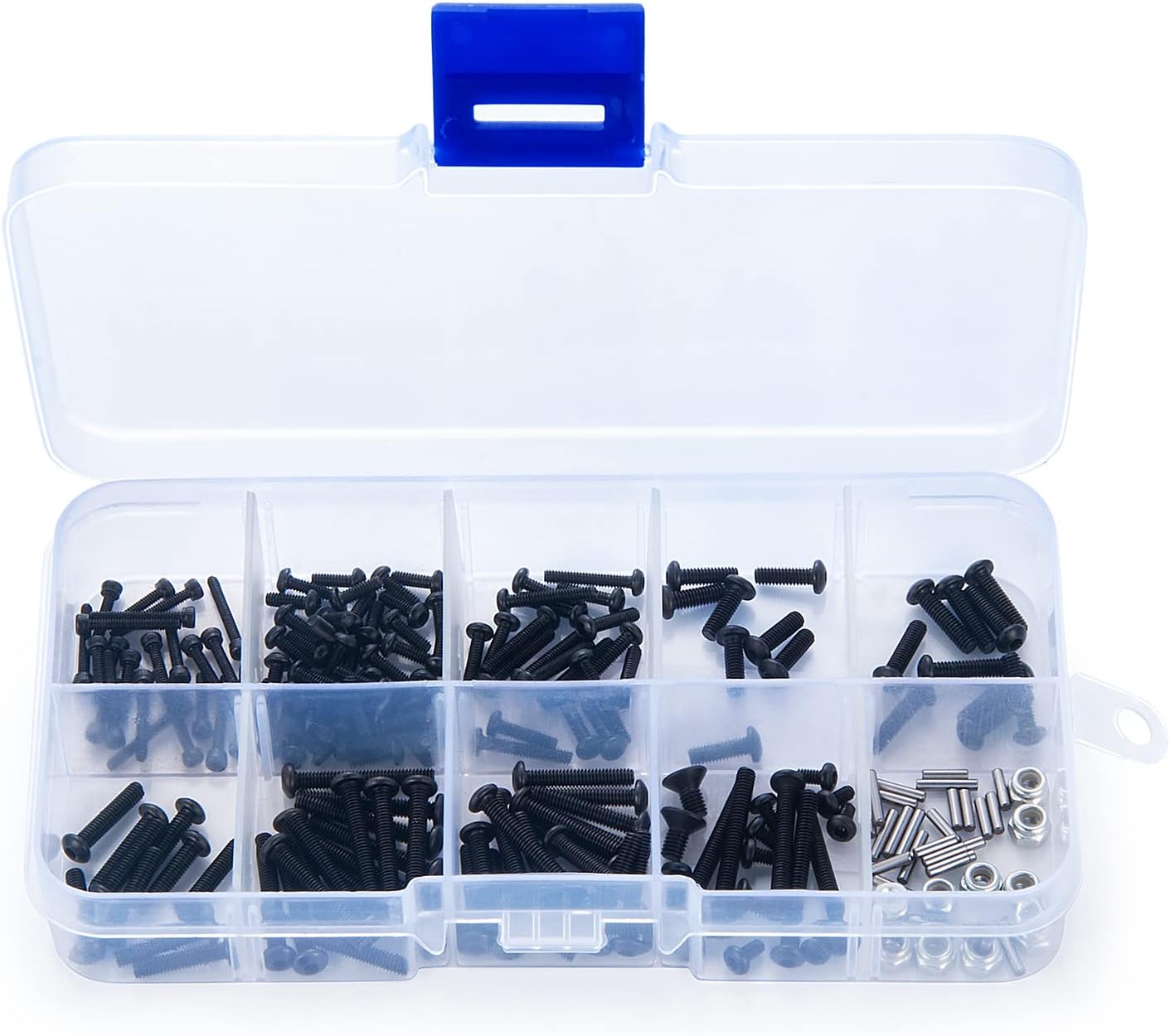 Benedict Harry RC Kit de tornillos RC Juego de herramientas de reparación para sujetadores de hardware para 118 TRX4M RC Crawler Car Upgrade para