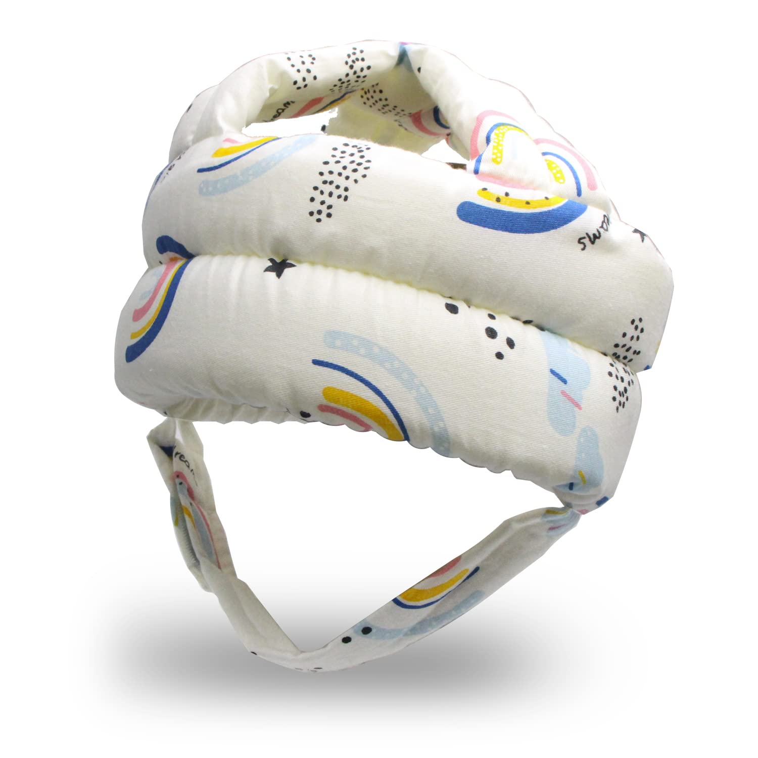 Protector de cabeza de bebé, casco de bebé para gatear, caminar, sin golpes, cabeza de seguridad, gorra protectora ajustable para caminar, jugar