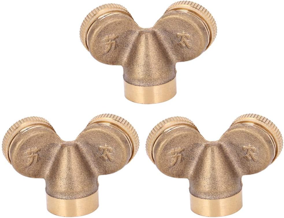 Fydun 3Pcs G12 D Garden Irrigation Sprinklers Copper Misting Sprayer Nozzle Wate Tools 3Pcs G12 D Garden for Family