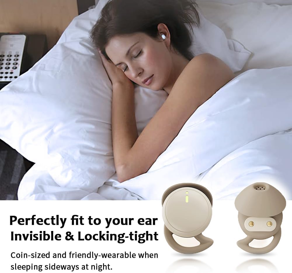 Mini tapones para los oídos para dormir auriculares para dormir auriculares inalámbricos bluetooth auriculares auriculares inalámbricos con
