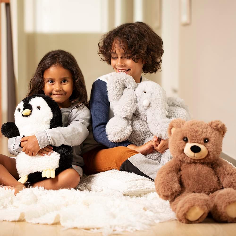 Vermont Teddy Bear – Peluche de oso marrón, supersuave, 18pulgadas