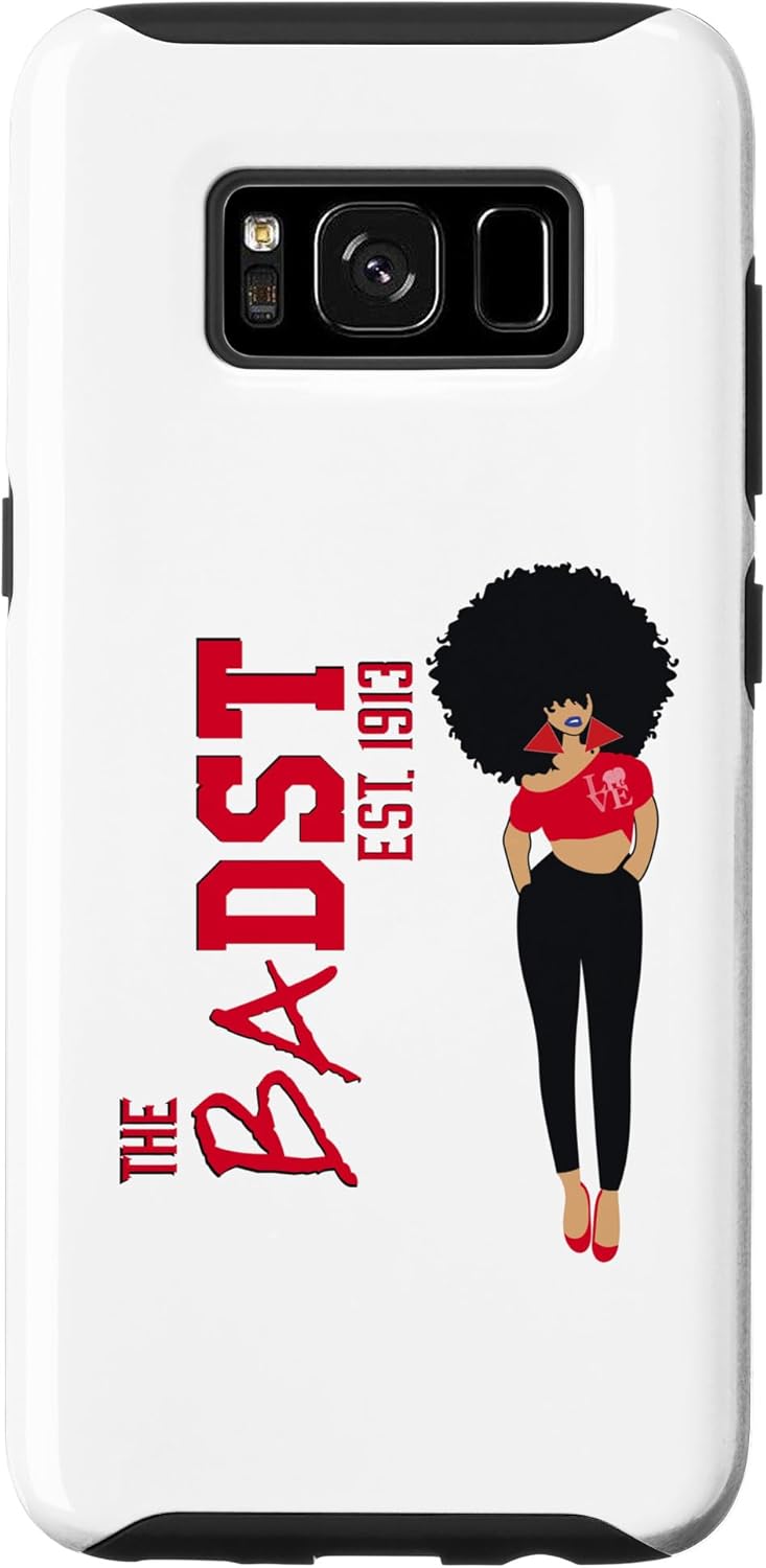 Galaxy S8 Sassy Afro Lady Heels The Badst Love Elephant Case
