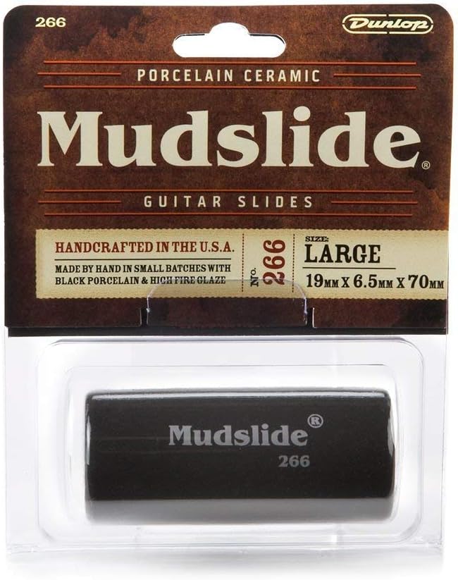 JIM DUNLOP 266 Mudslide – Tobogán de porcelana, tamaño grande