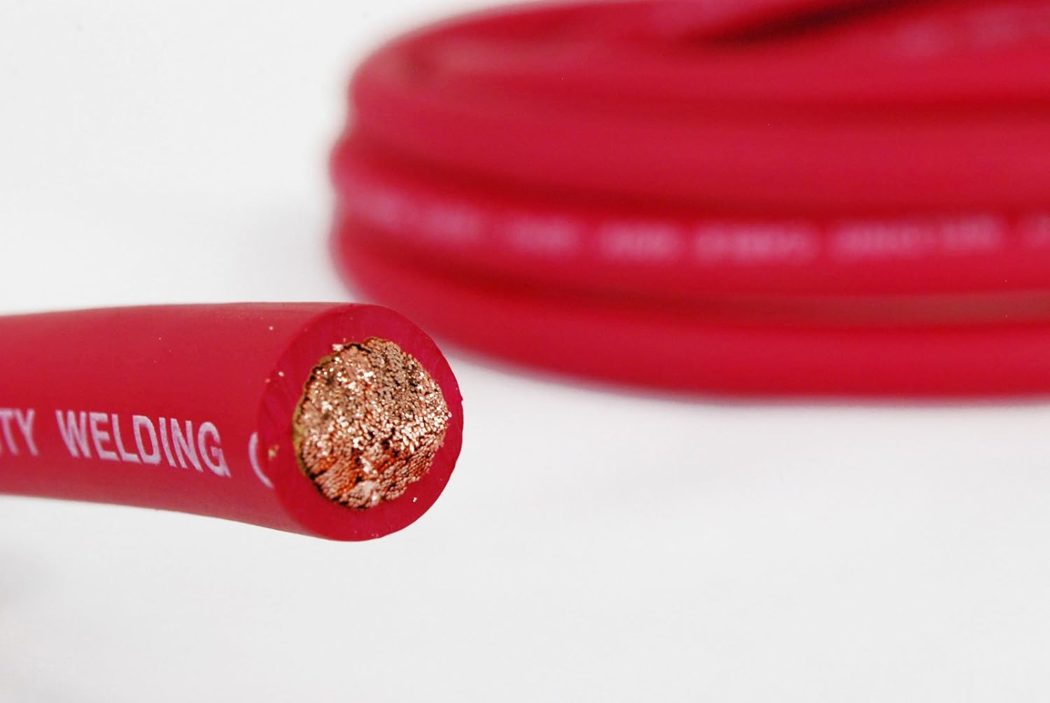 TEMCo INDUSTRIAL WC0455-40 pies (20 pies negro, 20 pies rojo) 2 calibre AWG cable de soldadura y cable de batería de automóvil, alambre de cobre