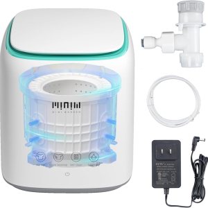 Mini lavadora portátil totalmente automática para ropa interior, bragas y calcetines diseñada específicamente para separar ropa ajustada (ABS-WHITE) Mini lavadora portátil totalmente automática para ropa interior, bragas y calcetines diseñada específicamente para separar ropa ajustada (ABS-WHITE)
