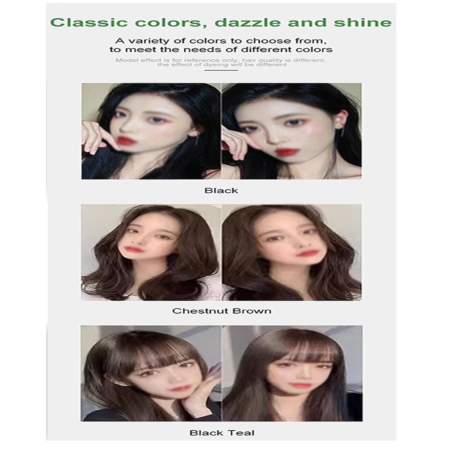 1 juego de extracto de planta puro para tinte de burbujas de color de cabello gris, tinte de burbujas para el cabello, champú de tinte para el