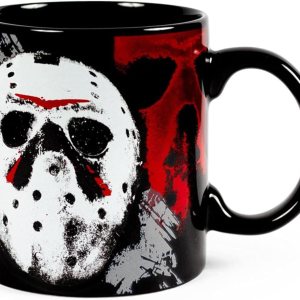 Silver Buffalo Friday The 13th I Wish It Was Friday – Taza de cerámica con capacidad para 20 onzas Silver Buffalo Friday The 13th I Wish It Was Friday – Taza de cerámica con capacidad para 20 onzas