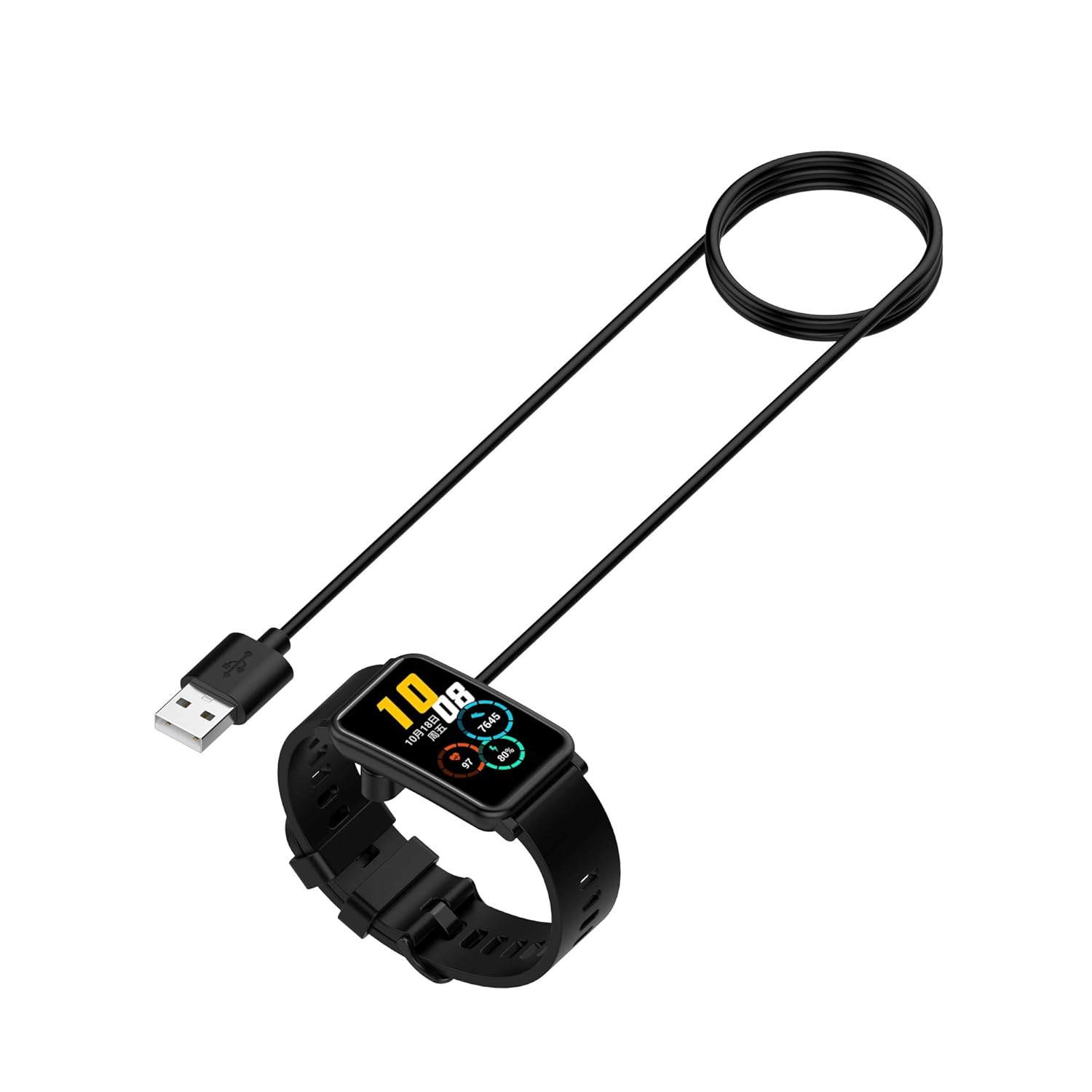 Charging Cable Compatible for Huawei Band 8766 Pro Smartwatch Replacement USB Cradle Cord Charger Cable Dock for Huawei Watch FitFit 2Fit NewFit