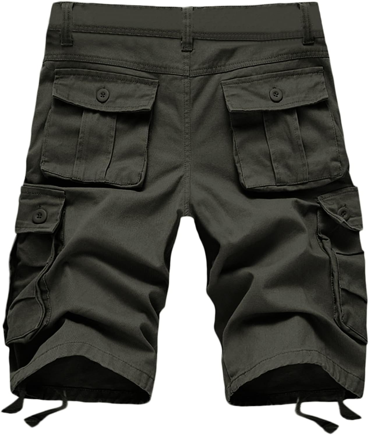 Men Cargo Shorts Classic Fit Lightweight Ripstop Pants Tactical Outdoor Work Short Trousers with Multi Pocket