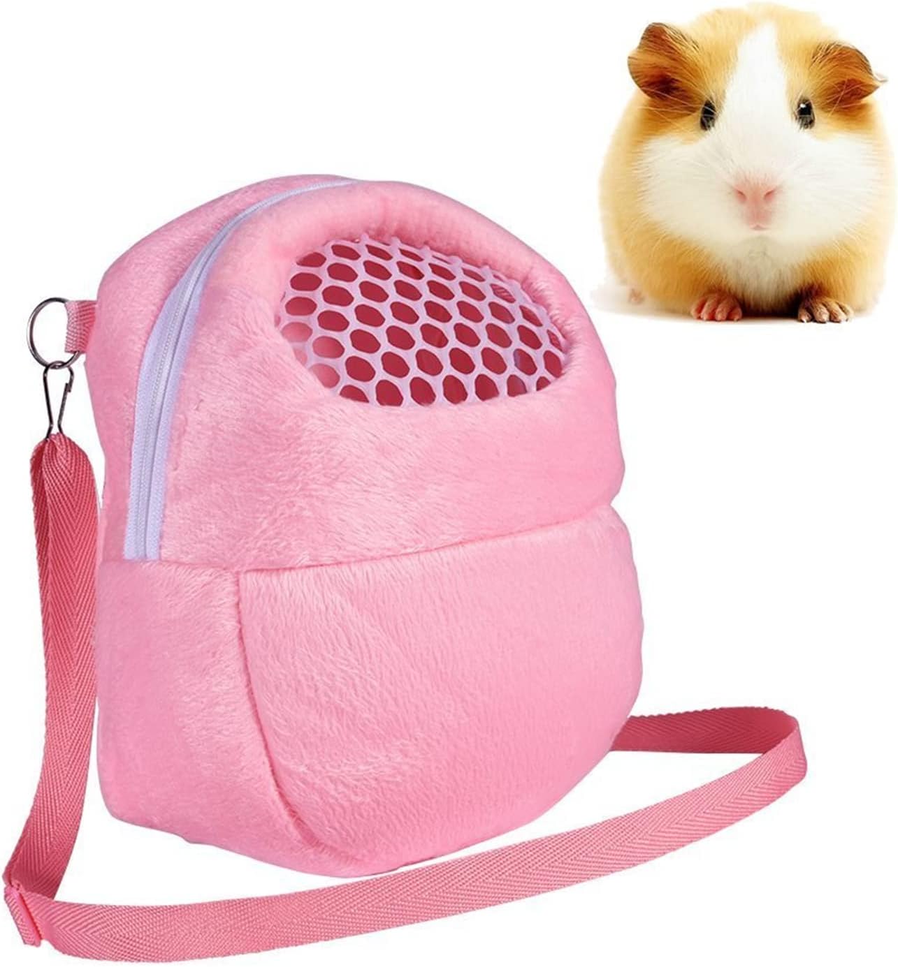Yosoo Bolsas respirables para transporte de perro, hámster, erizo africano, mochila y bolso de mano para trasporte de gatos y mascotas, s