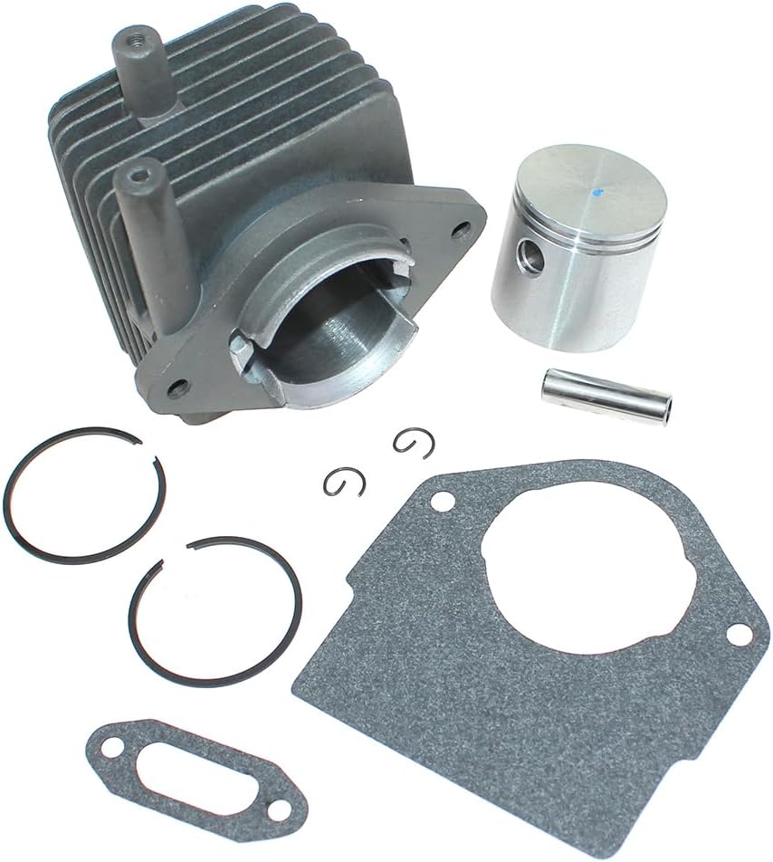 Kit de pistón de cilindro para 25CC MTD Ryobi Troy-Bilt Yard-Man Bolens Cub Cadet Yard Machines McCulloch Craftsman 753-1206 753-04814 181622