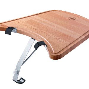 Rösle 25025 Mesa de parrilla desmontable para barbacoa, color negro Rösle 25025 Mesa de parrilla desmontable para barbacoa, color negro