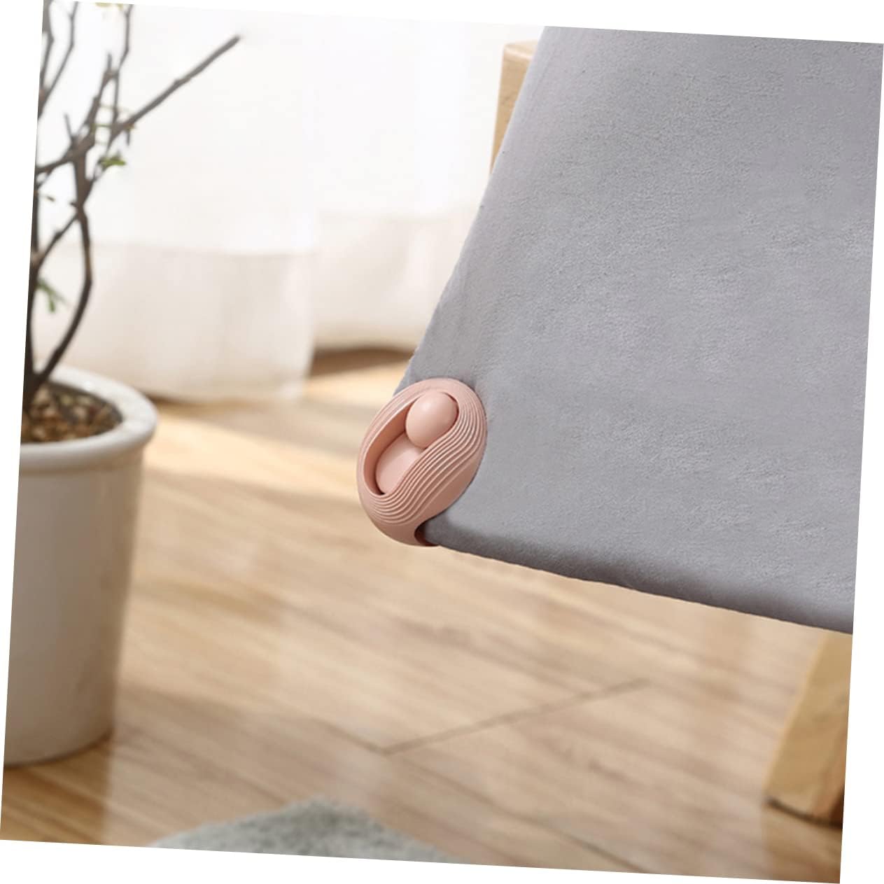 TIDTALEO Sujetadores sin edredón, 6 piezas, soporte para edredón, para sábanas, abdominales, clips de fijación de edredón