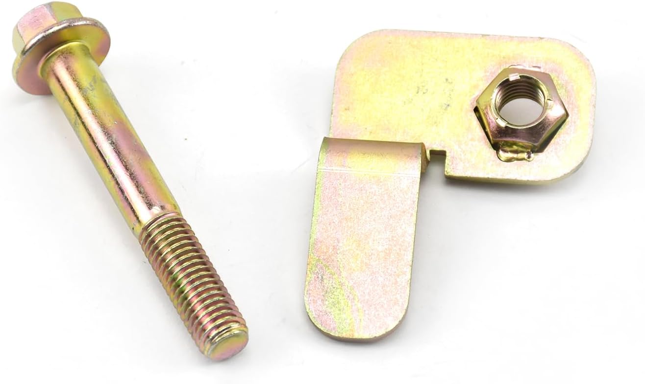 Perno de barra delantera y retención de tuerca de bandera 6504449 compatible con Jeep Wrangler TJ 97-06Jeep Cherokee XJJeep Grand Cherokee ZJ